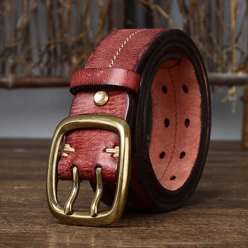 La Ceinture en Cuir de Vache Outrider