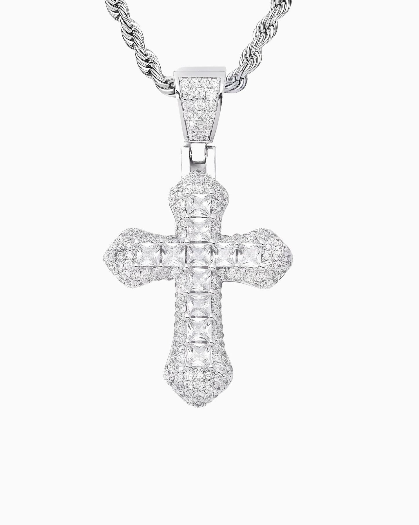 PENDENTIF CROIX FROIDE.