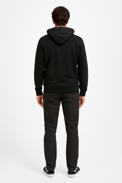 Haut basique à manches longues avec poches – confort quotidien