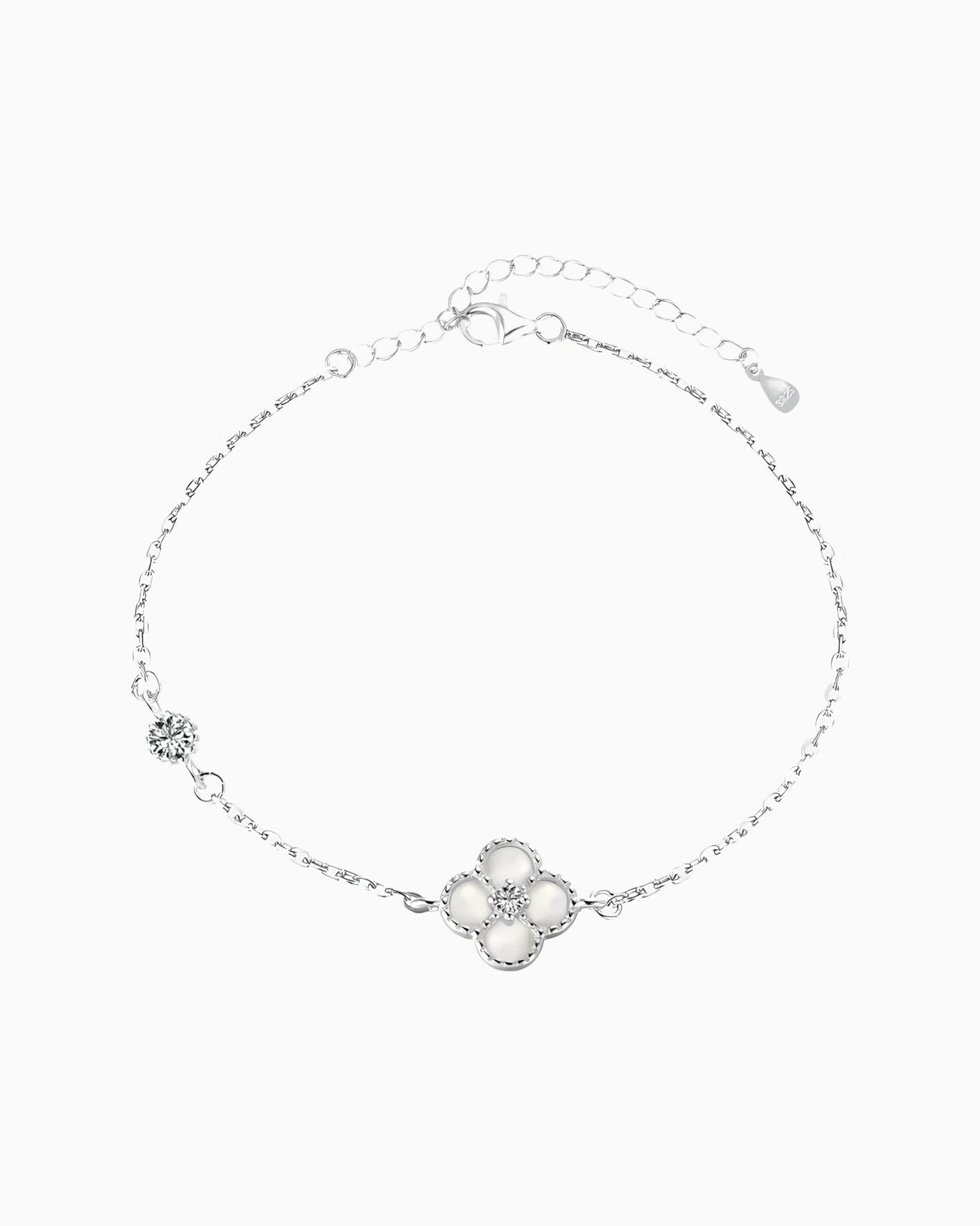 BRACELET TRèFLE GLACé.