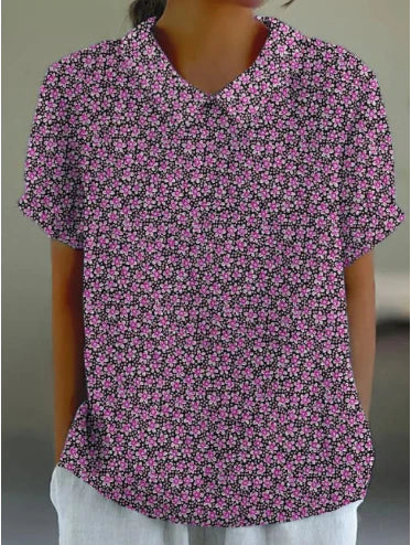 Terry | Haut Floral Rétro