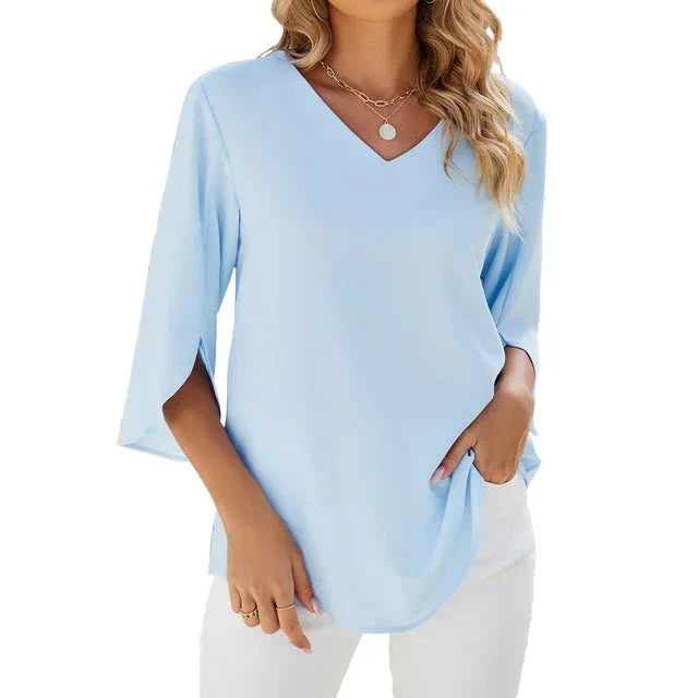 Zara | Haut V-neck intemporel