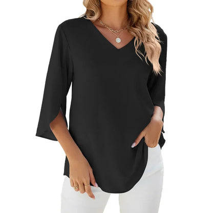 Zara | Haut V-neck intemporel