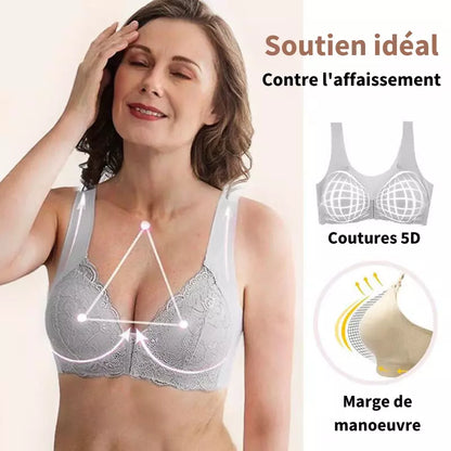 Lela | Soutien-gorge Push-up Sans Fil avec Fermeture Frontal