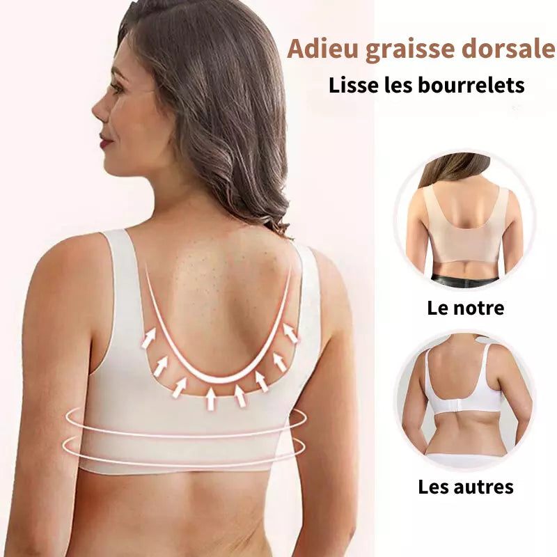 Lela | Soutien-gorge Push-up Sans Fil avec Fermeture Frontal