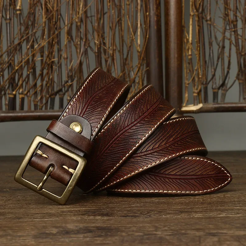 Ceinture en Cuir Vachette Pure
