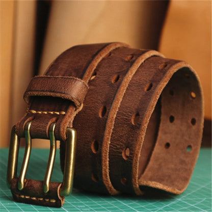 Ceinture en Cuir Pleine Fleur Outrider