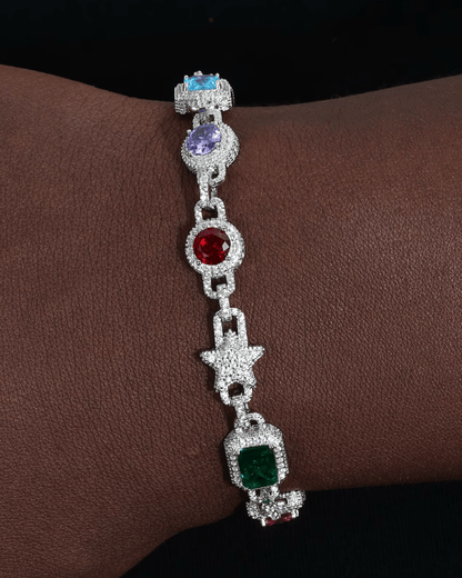 BRACELET BIG GEM EN MOISSANITE.