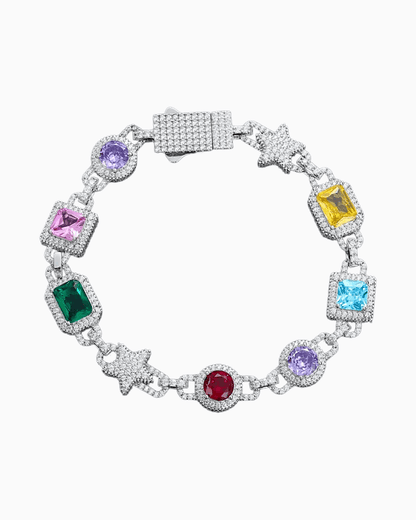 BRACELET BIG GEM EN MOISSANITE.