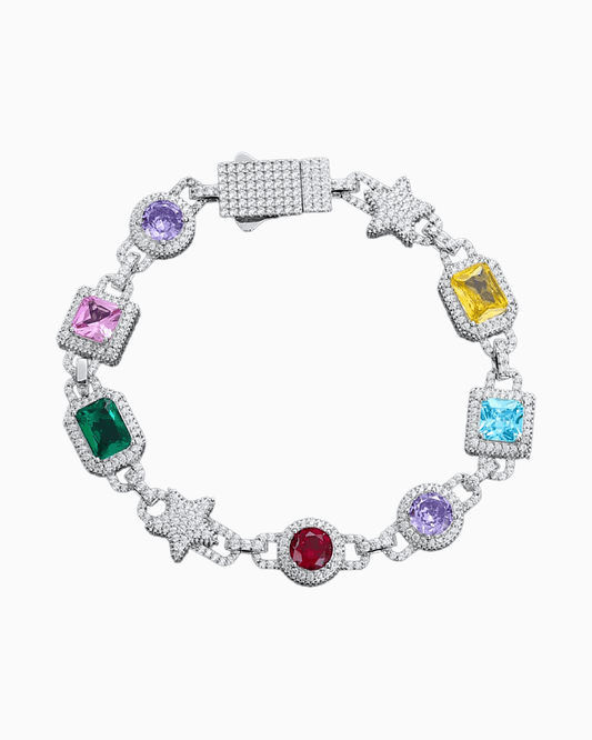 BRACELET BIG GEM EN MOISSANITE.