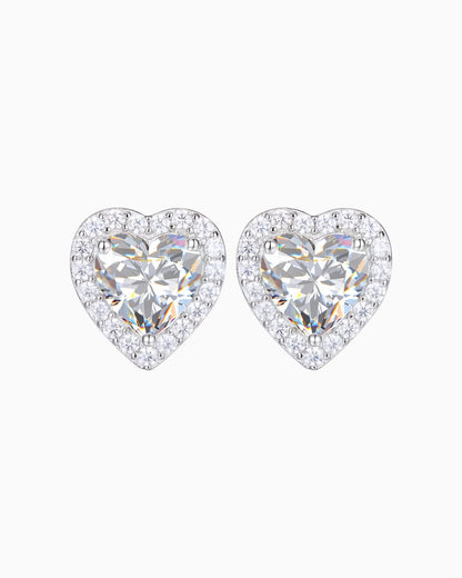 BOUCLES D'OREILLES MOISSANITE BIG LOVE.