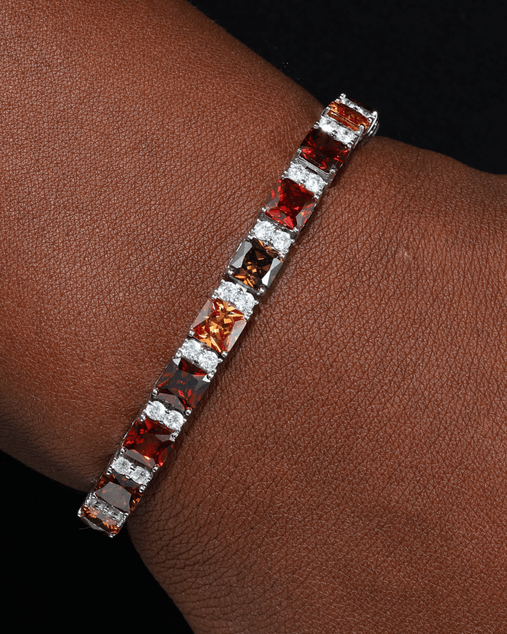 BRACELET TENNIS MOISSANITE INFERNO.
