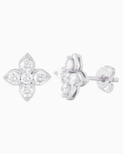 CLIPS JASMINE EN MOISSANITE.