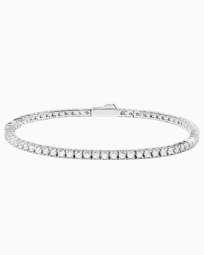 BRACELET TENNIS EN MOISSANITE. - 2MM