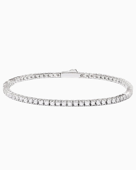 BRACELET TENNIS EN MOISSANITE. - 2MM