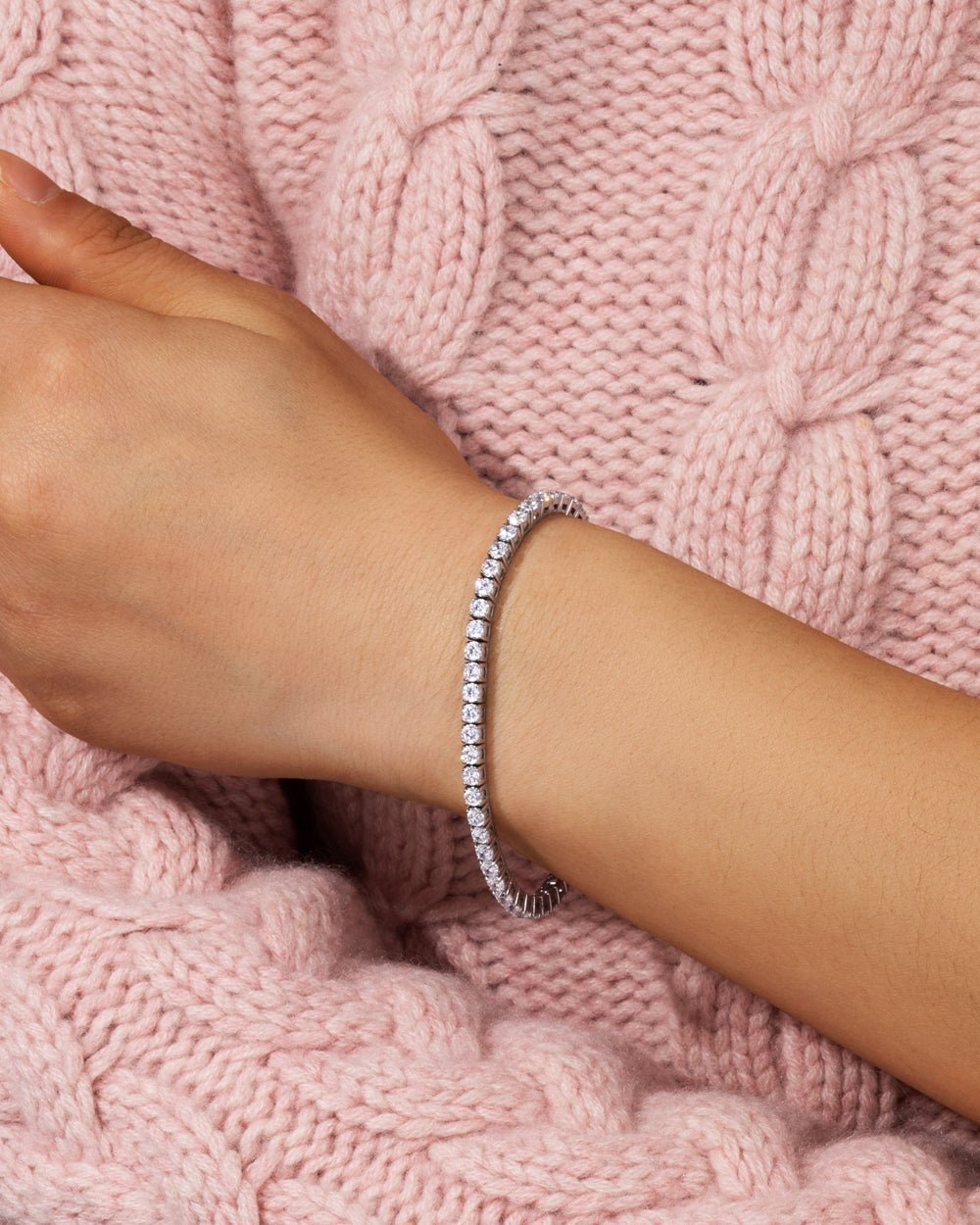 BRACELET DE TENNIS EN MOISSANITE - 3MM