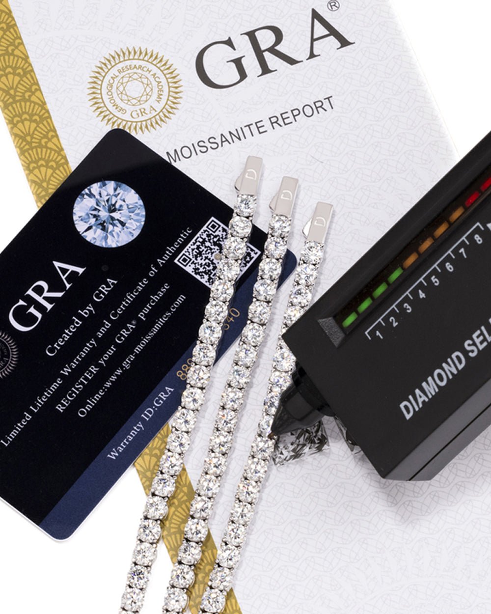 BRACELET DE TENNIS EN MOISSANITE - 3MM