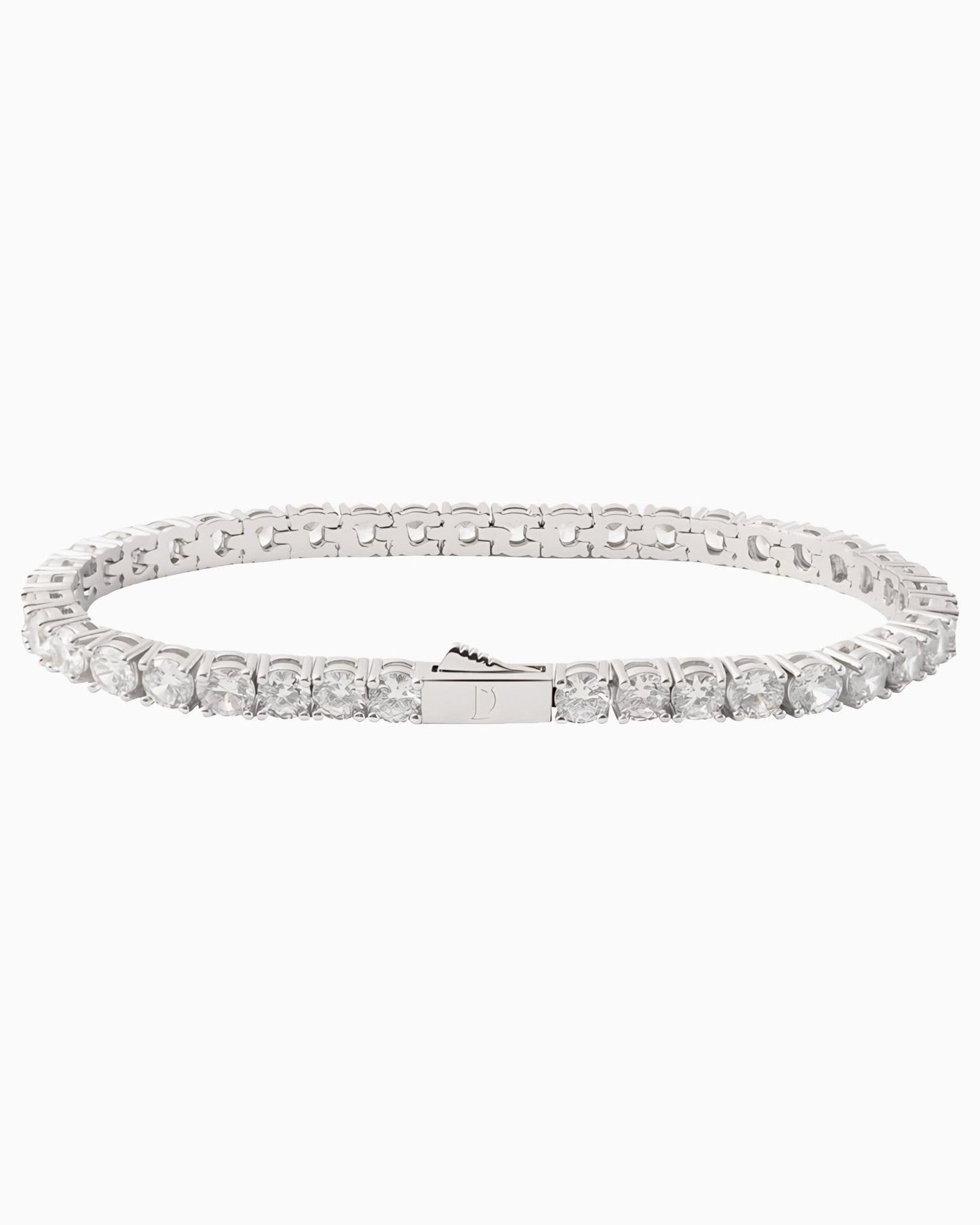 BRACELET TENNIS EN MOISSANITE. - 4MM