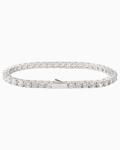 BRACELET TENNIS EN MOISSANITE. - 4MM