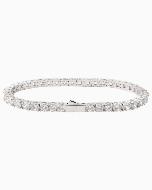 BRACELET TENNIS EN MOISSANITE. - 4MM
