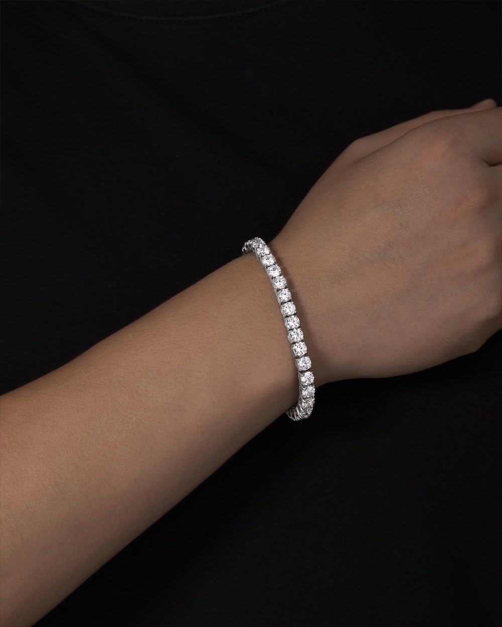 BRACELET DE TENNIS EN MOISSANITE - 5MM
