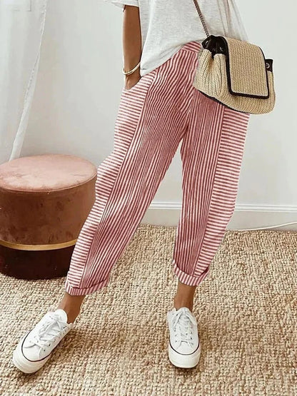 Lara – Striped Pants
