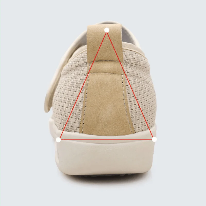 Sandales unisexes beige respirantes été à scratch confort