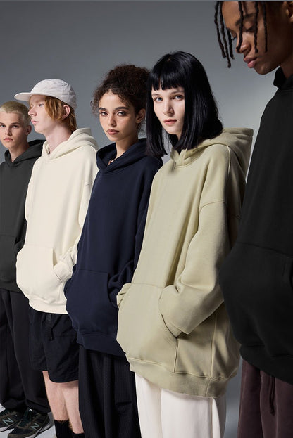 Sweat à capuche en polaire classique