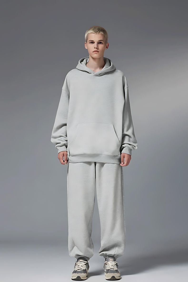 Sweat à capuche en polaire classique