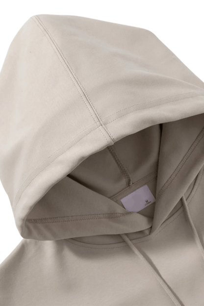 Sweat à capuche oversize unisexe coton polyester automne