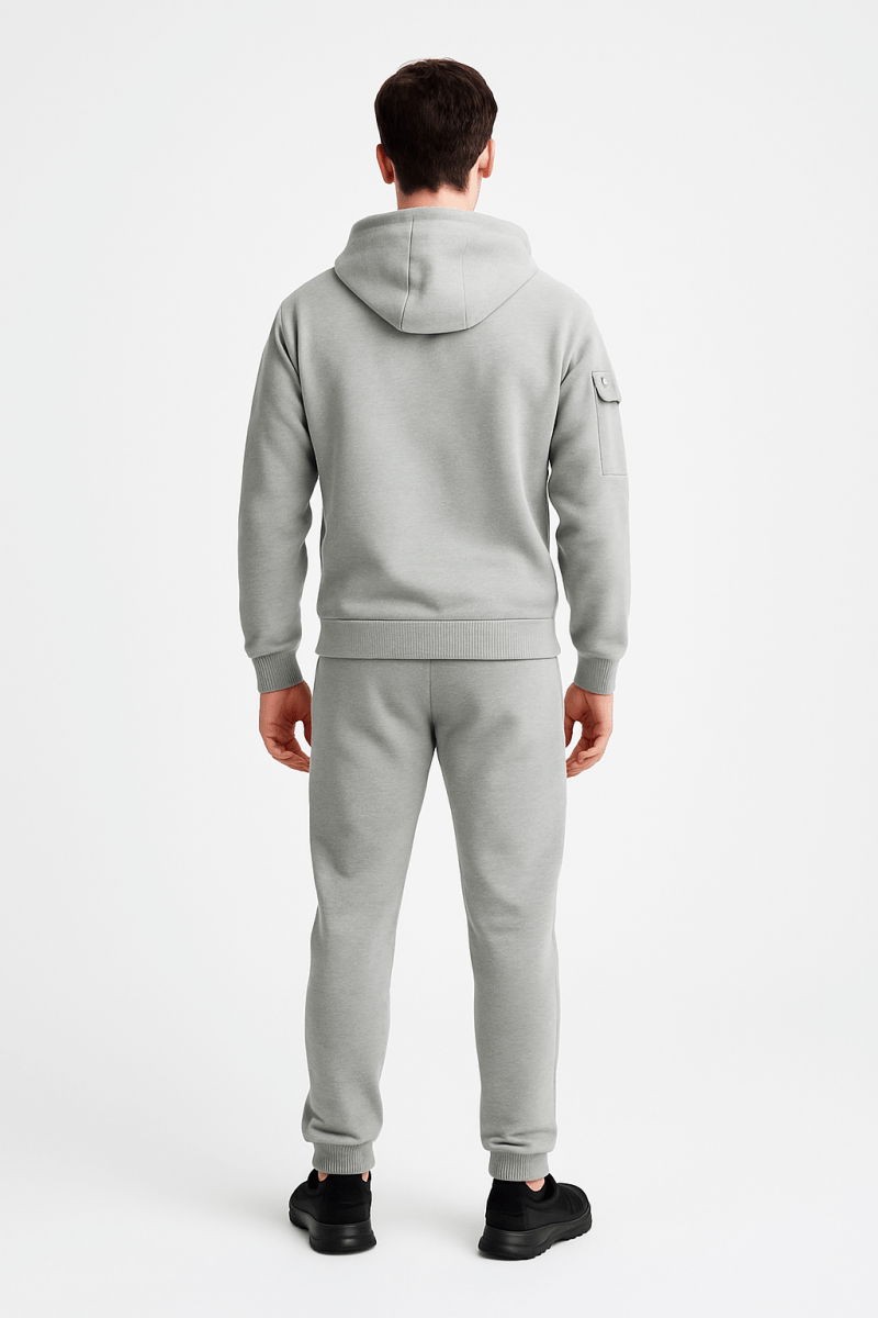 Sweat-shirt basique homme à col rond décontracté