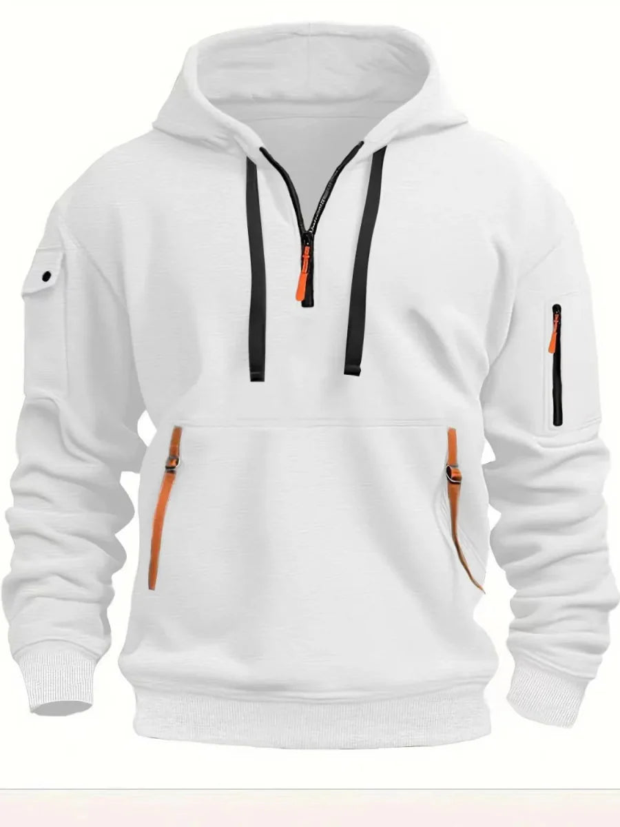 Sweat-shirt basique homme à col rond décontracté