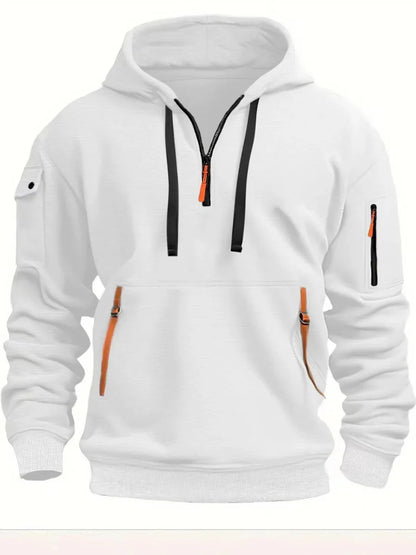 Sweat-shirt basique homme à col rond décontracté