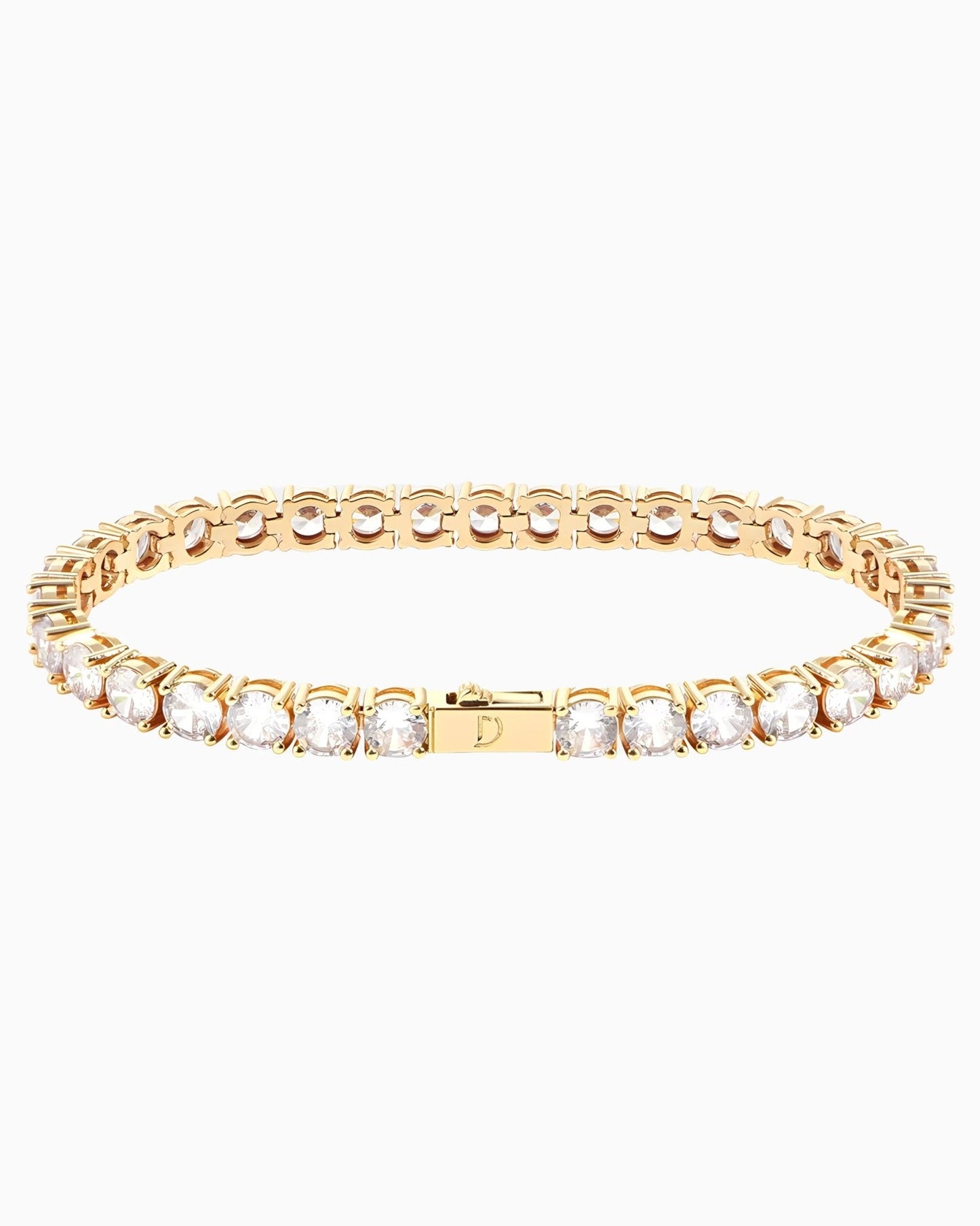 BRACELET TENNISBOY. - 5MM OR