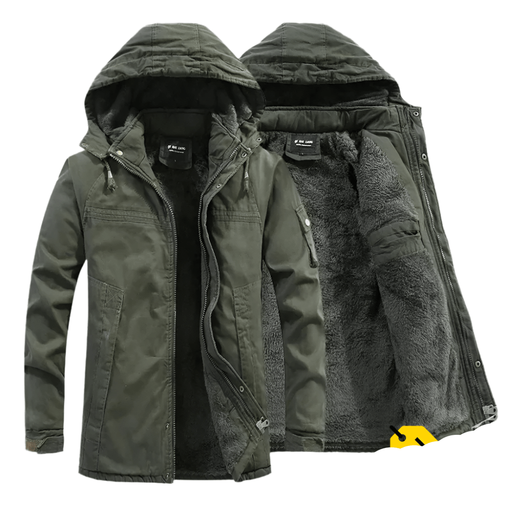 Veste à capuche en peluche pour hommes pour une chaleur et un style quotidiens