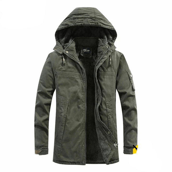 Veste à capuche en peluche pour hommes pour une chaleur et un style quotidiens