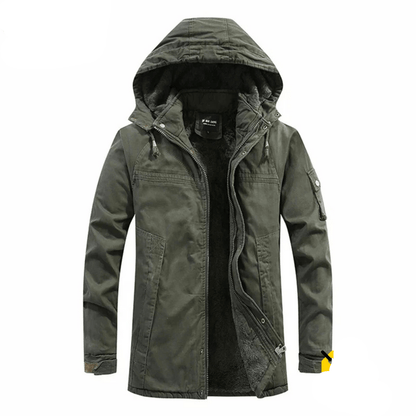 Veste à capuche en peluche pour hommes pour une chaleur et un style quotidiens