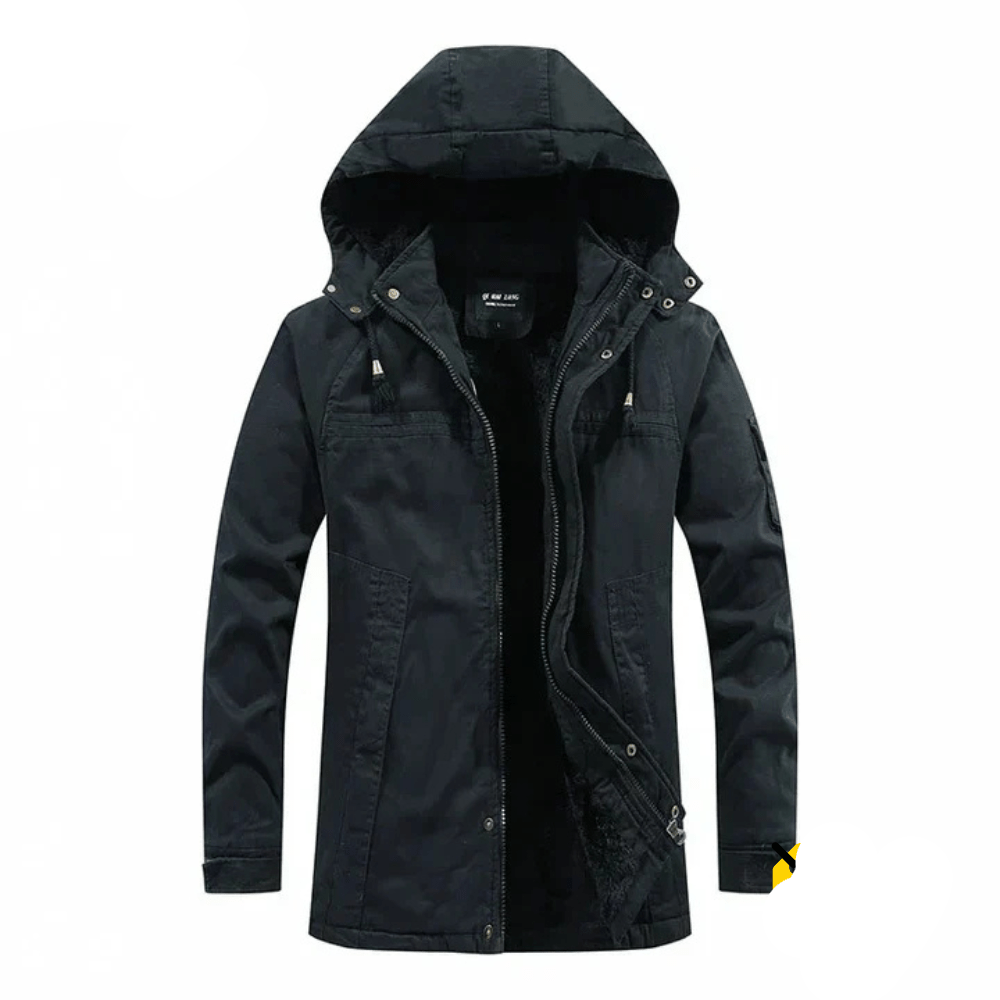 Veste à capuche en peluche pour hommes pour une chaleur et un style quotidiens