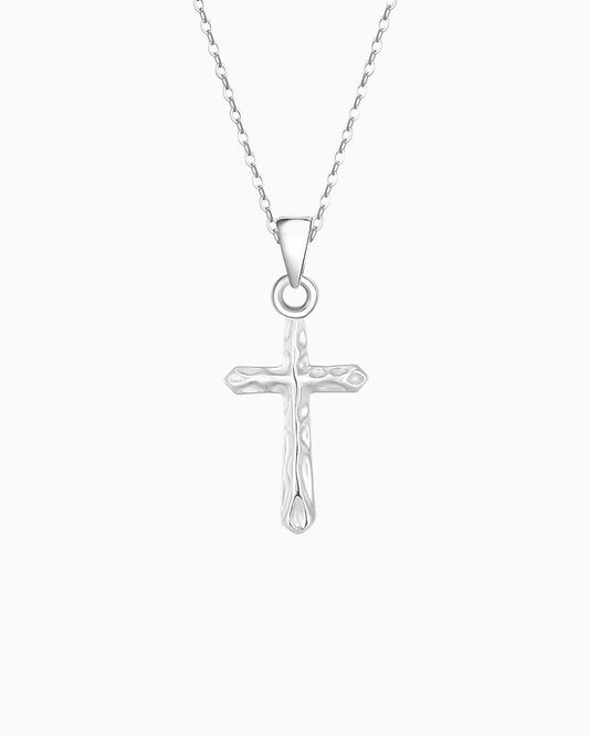 PENDENTIF CROIX SOUDÉ.